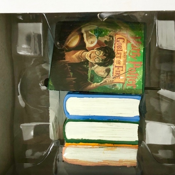 Hallmark, Wizard Harry Potter, Books & Wand, Christmas Tree Ornament, NEW - Picture 2 of 8